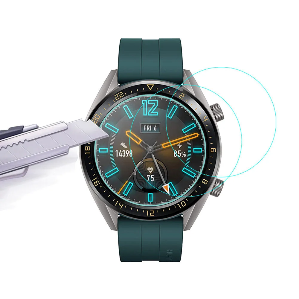 10 шт. 9H Премиум Закаленное стекло для Huawei Watch GT Active элегантный 42 мм 46 Смарт часы