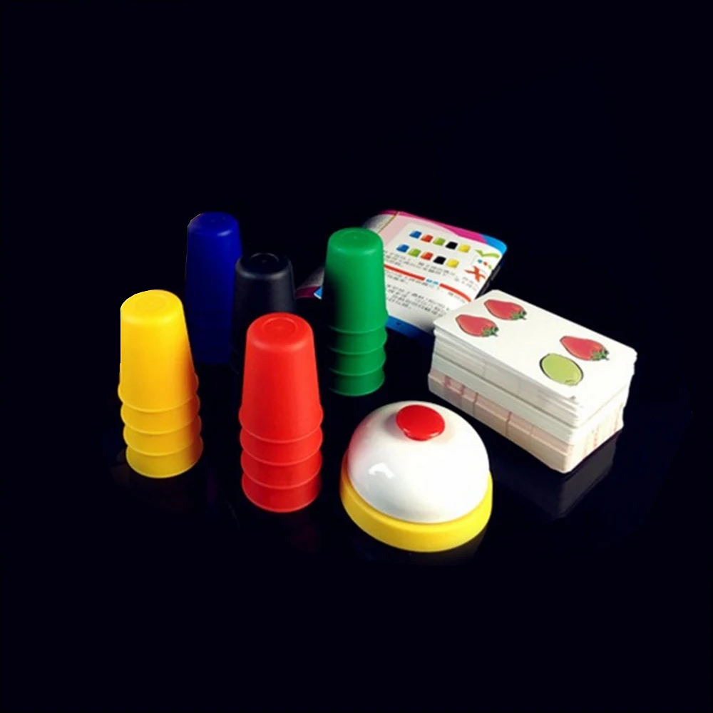 Детская Классическая карточная игрушка скоростная чашка семейная настольная