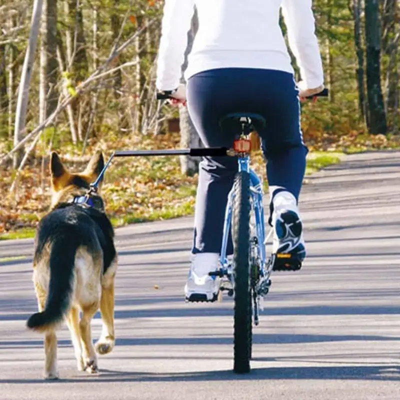 

Quick Release Hands Free Bike Dog Leash Bicycle Road Mountain Bike Dog Exerciser High Pull Strength Superior Tolerance