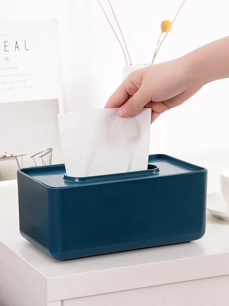 Multifunctional Tissue Box Drawer Rectangle Nordic Creative Living Room Paper Plastic Holder Kitchen House Storage LL50TB | Дом и сад