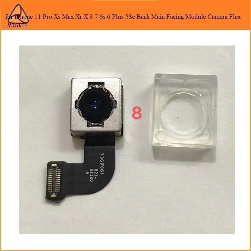 2 шт. протестированная оригинальная задняя камера Flex для iPhone 11 Pro Xs Max Xr X 8 7 6s 6 plus 5Se