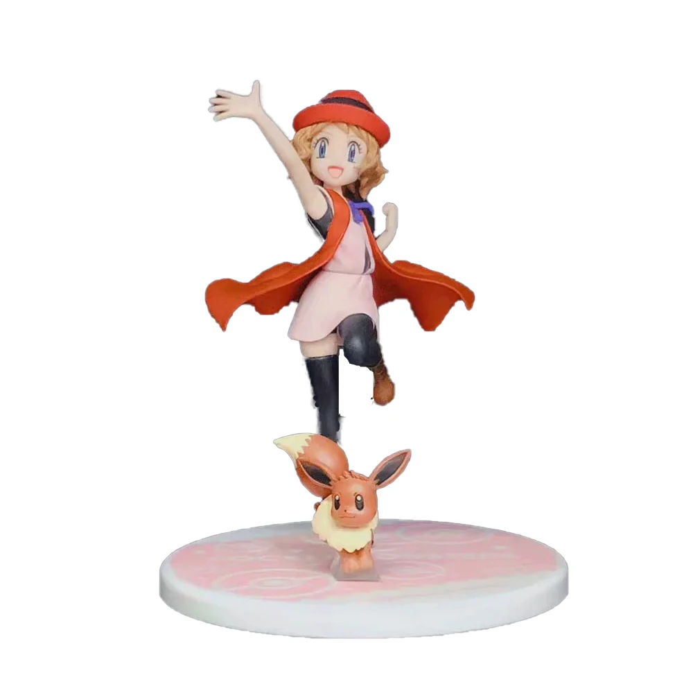 Комплект фигурок покемона Серена нимфения Эви гараж ПВХ аниме куклы игрушки для