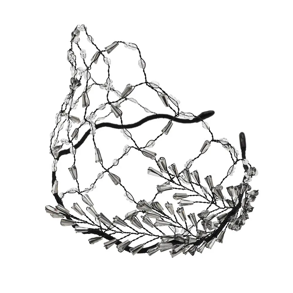 Уникальные свадебные головные пряжки полные стразы короны и тиары повязки для