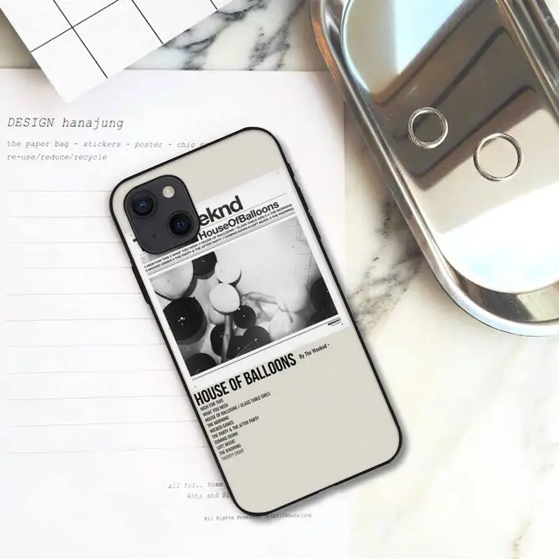 Чехол Weeknd для телефона с изображением дома воздушных шаров iPhone 11 12 Mini 13 Pro XS Max X 8 7 6s