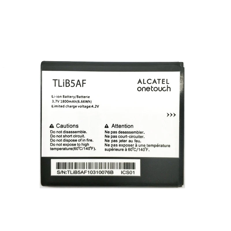 Аккумулятор 3 7 в 1800 мАч для Alcatel One Touch Pop C5 OT5036 OT5036D TCL S800 S710 TLiB5AF оригинальные