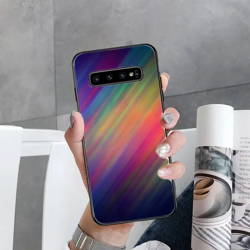 

Gradient color texture Phone Case For Samsung galaxy S 7 8 9 10 20 edge A 6 10 20 30 50 51 70 note 10 plus