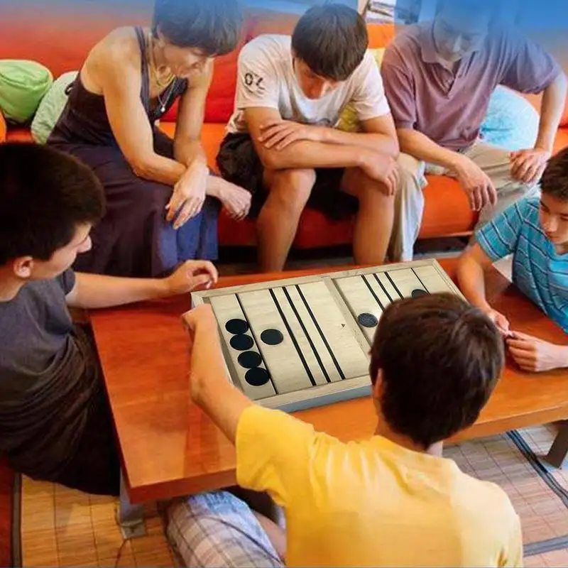 Горячая Распродажа Slingpuck игра Montessori детские игрушки забавные вечерние
