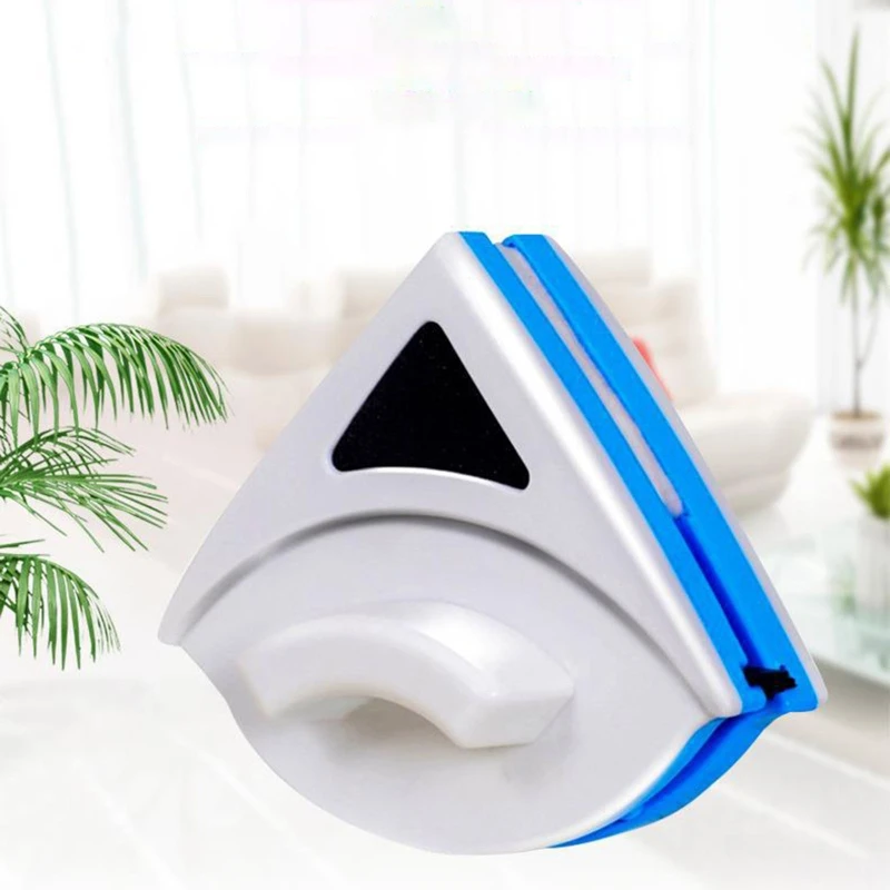 

Triangular Double-sided Window Wiper Magnetic Window Cleaning Brush Glass Cleaner Home Glass Dust Removal Clean Tool
