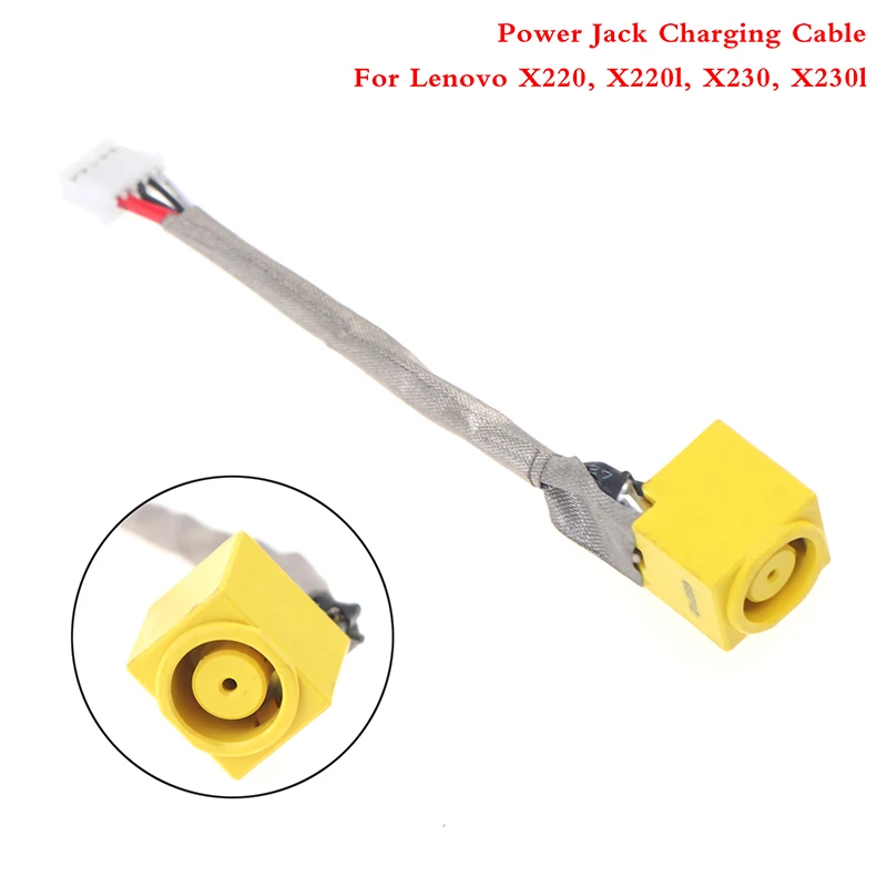 

Laptop DC Power Jack Charging Cable Connector For Lenovo X220 X220l X230 X230l