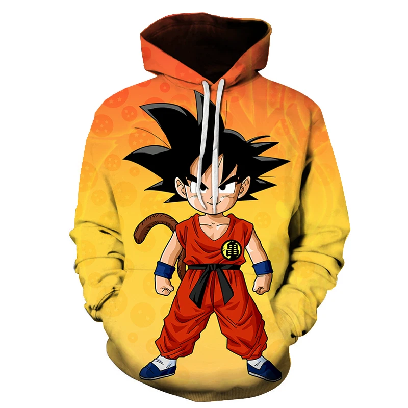 

Autumn Hot Sale Hoodie Fashion 3D Anime Printed Men's Hoodie Men's Hoodie High Collar Children's Cute Hoodie Parent-child Tops