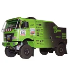 Liaz 111,154 4X4 2013 грузовик 1:53 Дакар ралли оригами искусство Складная 3D бумажная модель Сделай Сам взрослые игрушки ручной работы