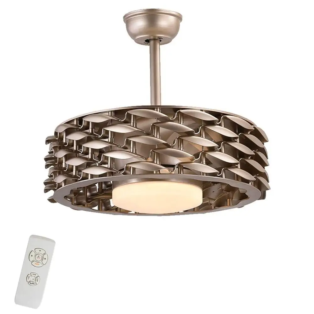 Креативный потолочный вентилятор светильник s бесшумный в помещении Европейском