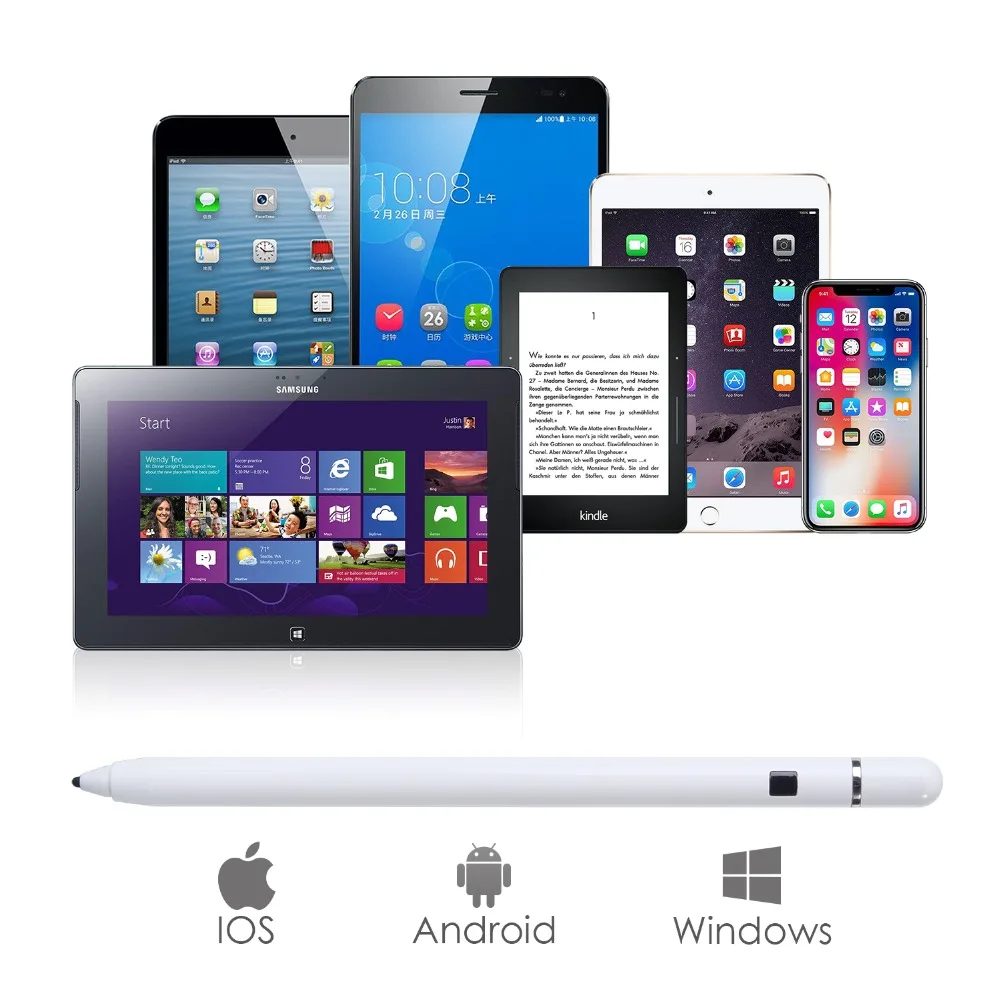 Высокоточный активный стилус для iPad Pro 11 12,9 9,7 Air 3 Mini 5 для поверхности samsung huawei Tablet Phone совместимый