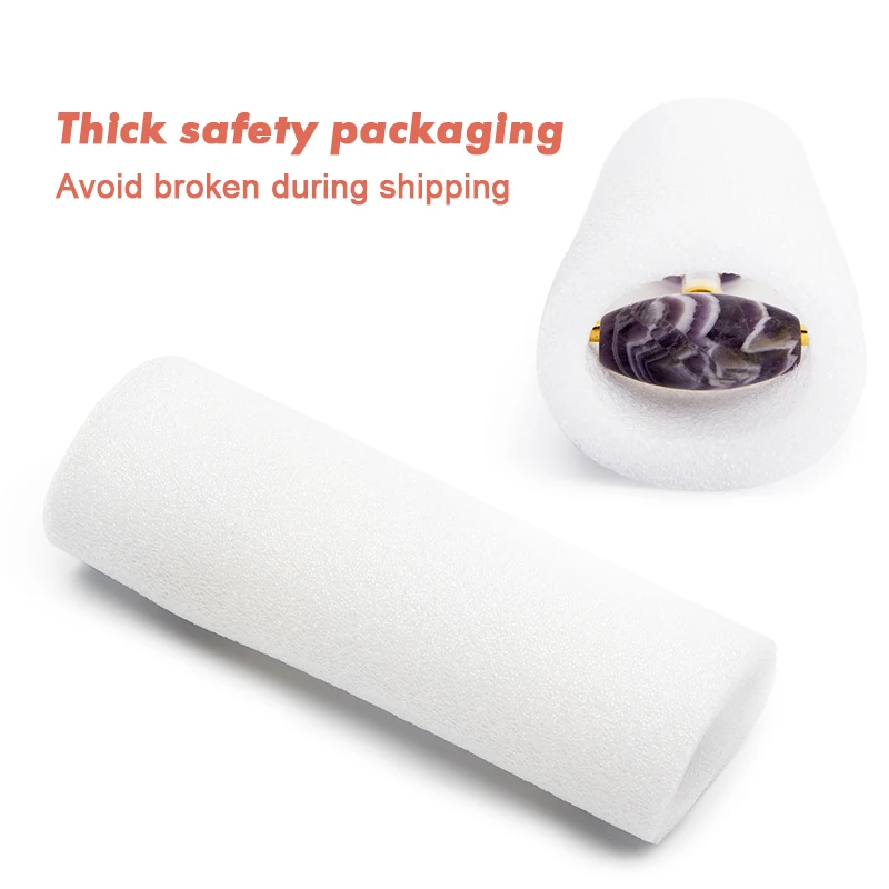 Натуральный розовый кварц/Аметист/Нефритовый камень для массажа лица гуашь