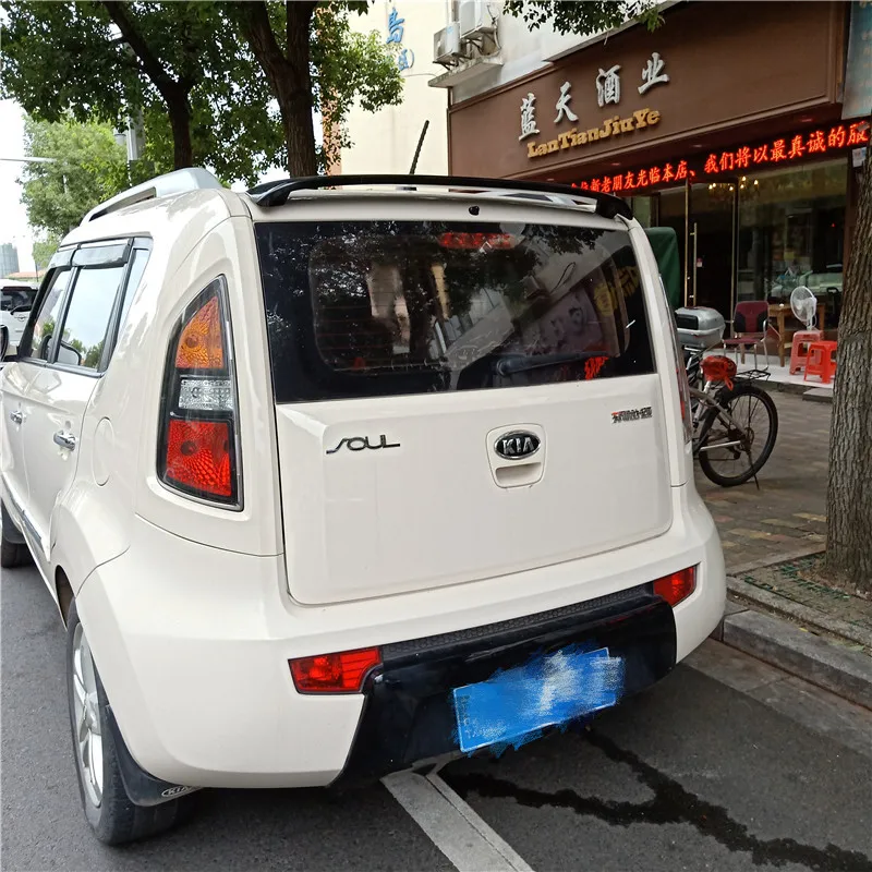 Спойлер для Kia Soul 2010/2011/2012/2013 высококачественный спойлер из АБС-пластика заднего