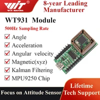 witmotion wt9311000hz electronic compasstilt sensormpu9250 9 axis accelerationgyroangle magnetometer with kalman filtering