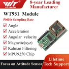 WitMotion WT931(1000 Гц электронный компас + датчик наклона) MPU9250 9-осевое ускорение + гироскоп + Угол + магнитометр с фильтром Kalman