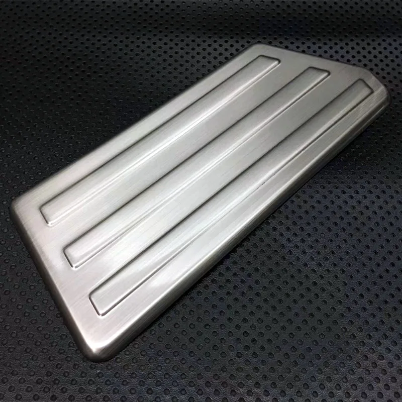 

For Honda CR-V CRV 2017 2018 Stainless Steel Car Styling Foot Rest Pedal Cover Trims Footboard Pedal Car Sticker Accessories