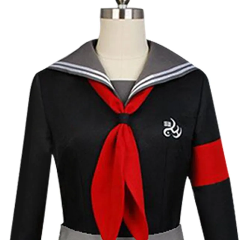 Аниме Косплей супер Danganronpa Peko Pekoyama костюм для женщин девочек школьная форма
