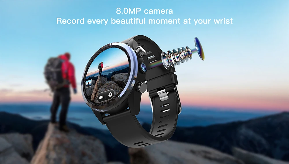 Kospet Hope Смарт-часы Android телефон 3 ГБ 3 ГБ 8МП камера Google play store gps карта Smartwatch водонепроницаемые мужские для Android ios