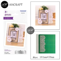 ahcraft lacework metal cutting dies for diy scrapbooking photo album decorative embossing stencil paper cards mould