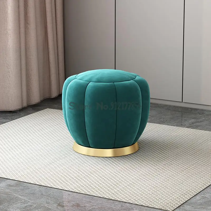 Современный и простой сетчатый красный туалетный стул для макияжа роскошный