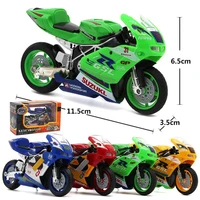 11 5cm cbr gp sports car model simulation and sound alloy motorcycle kids toys boy ornaments gift collection halloween christmas