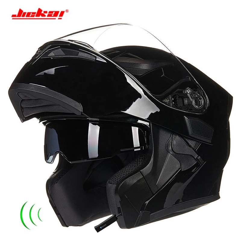 Мотоциклетный шлем с двойным козырьком и откидной крышкой 4 сезона головной убор