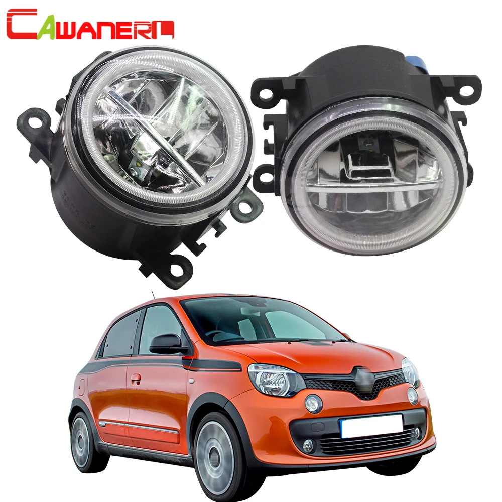 Cawanerl для Renault Twingo II хэтчбек CN0 2007 2015 автомобиля 4000LM светодиодный лампы