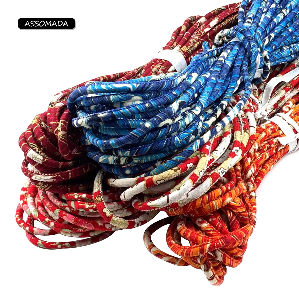 Рисунок 2 - Круглый хлопковый шнур с национальным рисунком