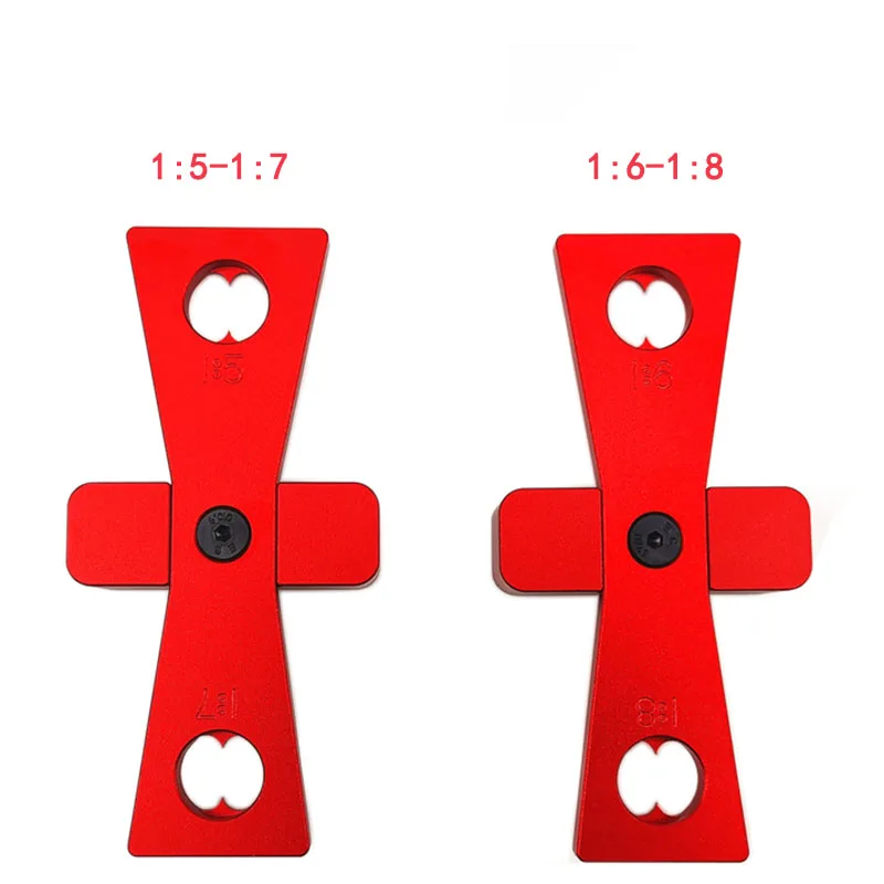 2pcs Set 2 шт. ласточкин хвост Scribe линия планирования Деревообработка скрещенная линейка ласточкин хвост линия Калибр шаблоны линия рисования Деревообработка DIY Инструменты - Цвет: 2pcs Set