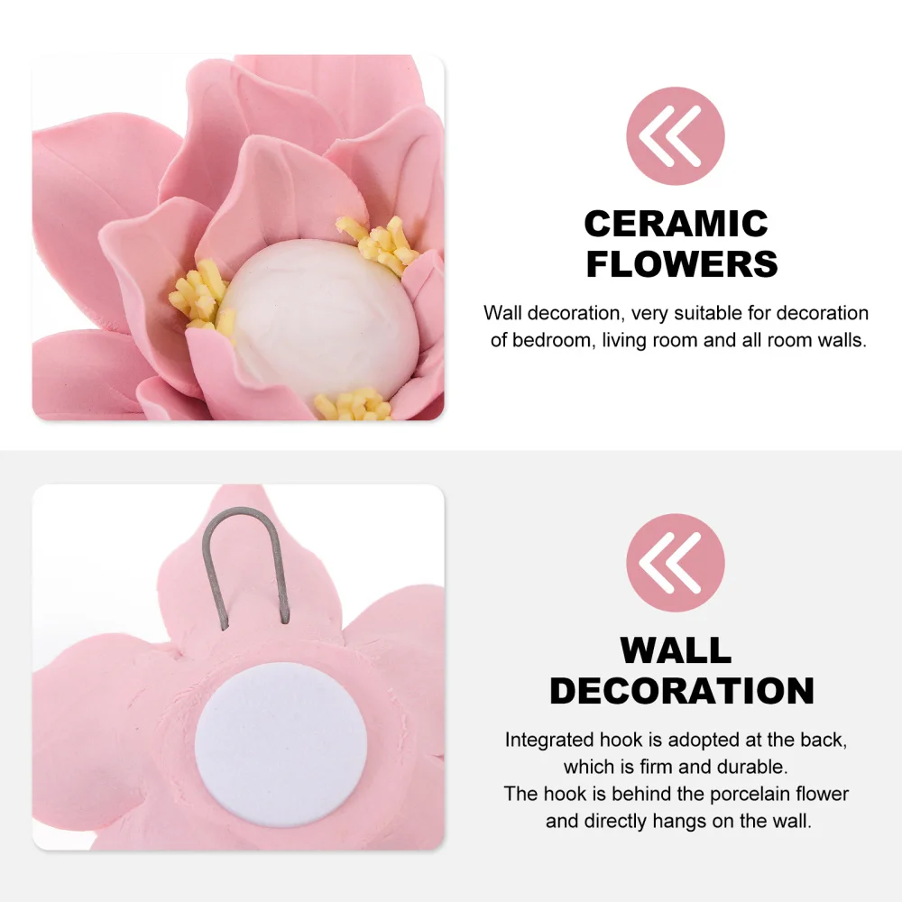 

Craft Wall Art Wall Hanging Flower Ornament Household Decoration Accessory