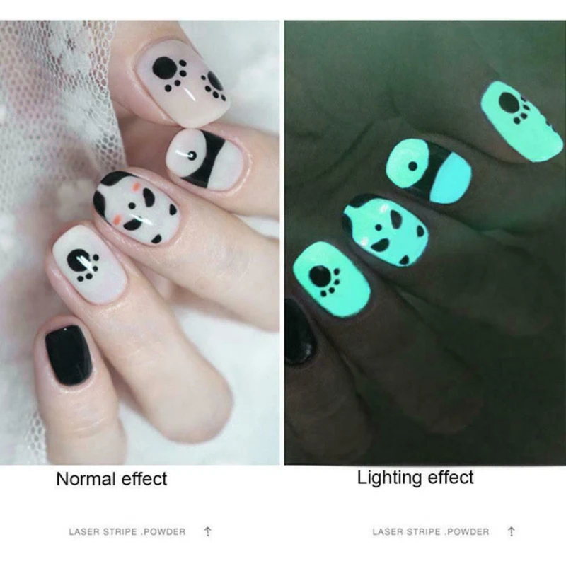 1 Набор = 12 цветов флуоресцентная пудра неоновый пигмент для ногтей блестящие