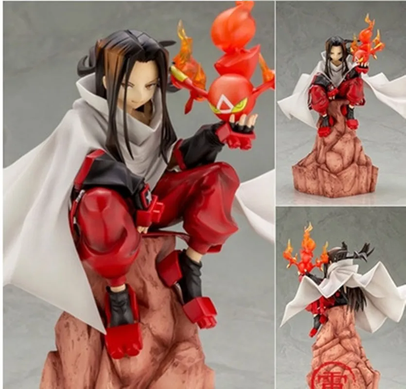 Anime Shaman King Figure Yoh Asakura And Hao 1/8 Scale Action Figures Model Toy Doll Gift
