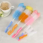 Детская щетка для чистки бутылочек, стеклянный чайник для мытья детской посуды, инструмент для мытья кухонных горшков, инструмент для чистки