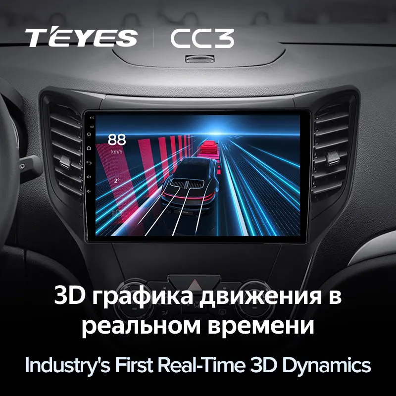 TEYES CC3 Штатная магнитола For Чанган Changan CS35 2013 - 2017 до 8-ЯДЕР 6 + 128ГБ 27EQ DSP автомагнитола