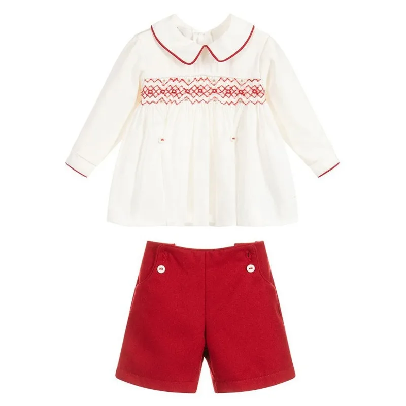 2019Autumn Spainish Kids Clothes Baby Girls Cotton Fashion New Year Toddler Boy Christmas |