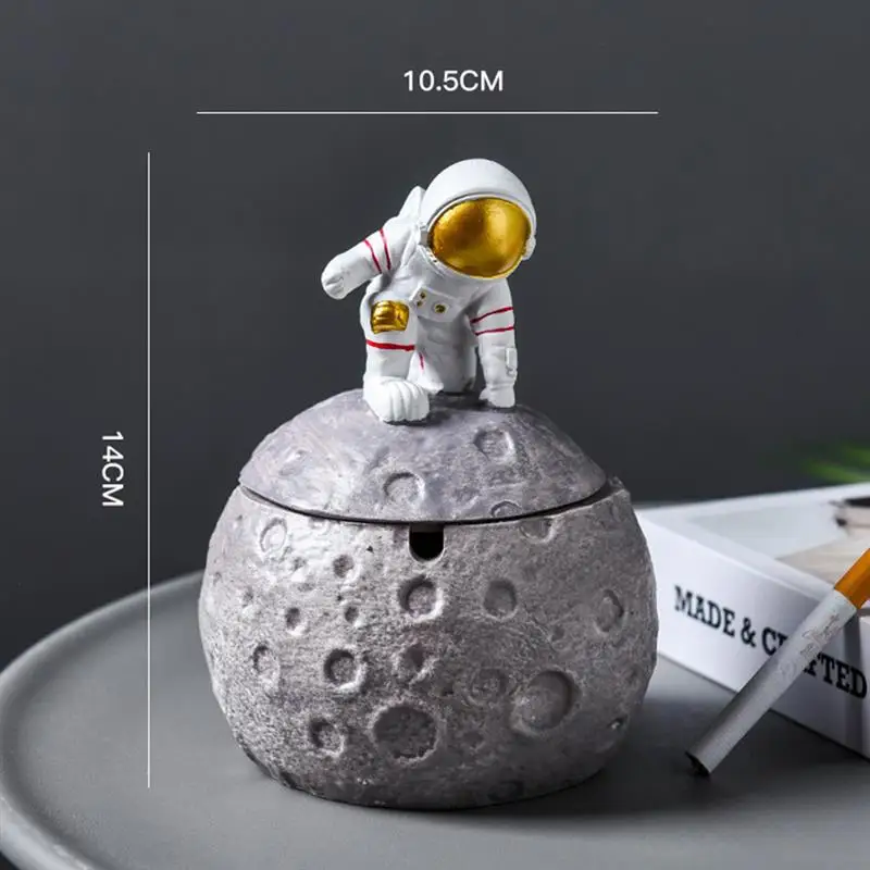 

Astronaut Ashtray Creative Ashtray For Home Cute Cartoon Moon Ashtrays Space Dream Series Ashtray Fantasy Planet Home Decor