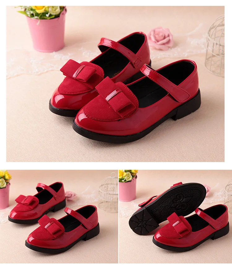 Fashion Casual Soft Leather Girls Baby Sandals Breathable Pure Color Simple Flat Non-Slip Outdoor Kids Leisure Childrens Sandals