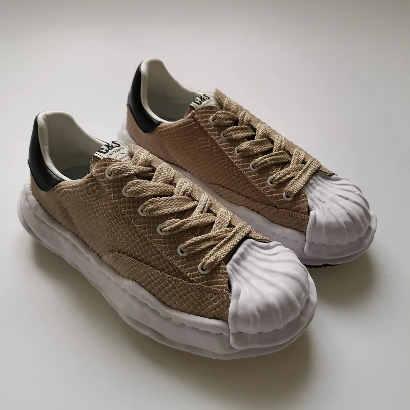 

Vintage Casual Cloth Shoes Men and Women Size 36-44 Male Japanese Harajuku Streetwear Fashion Shoes Man