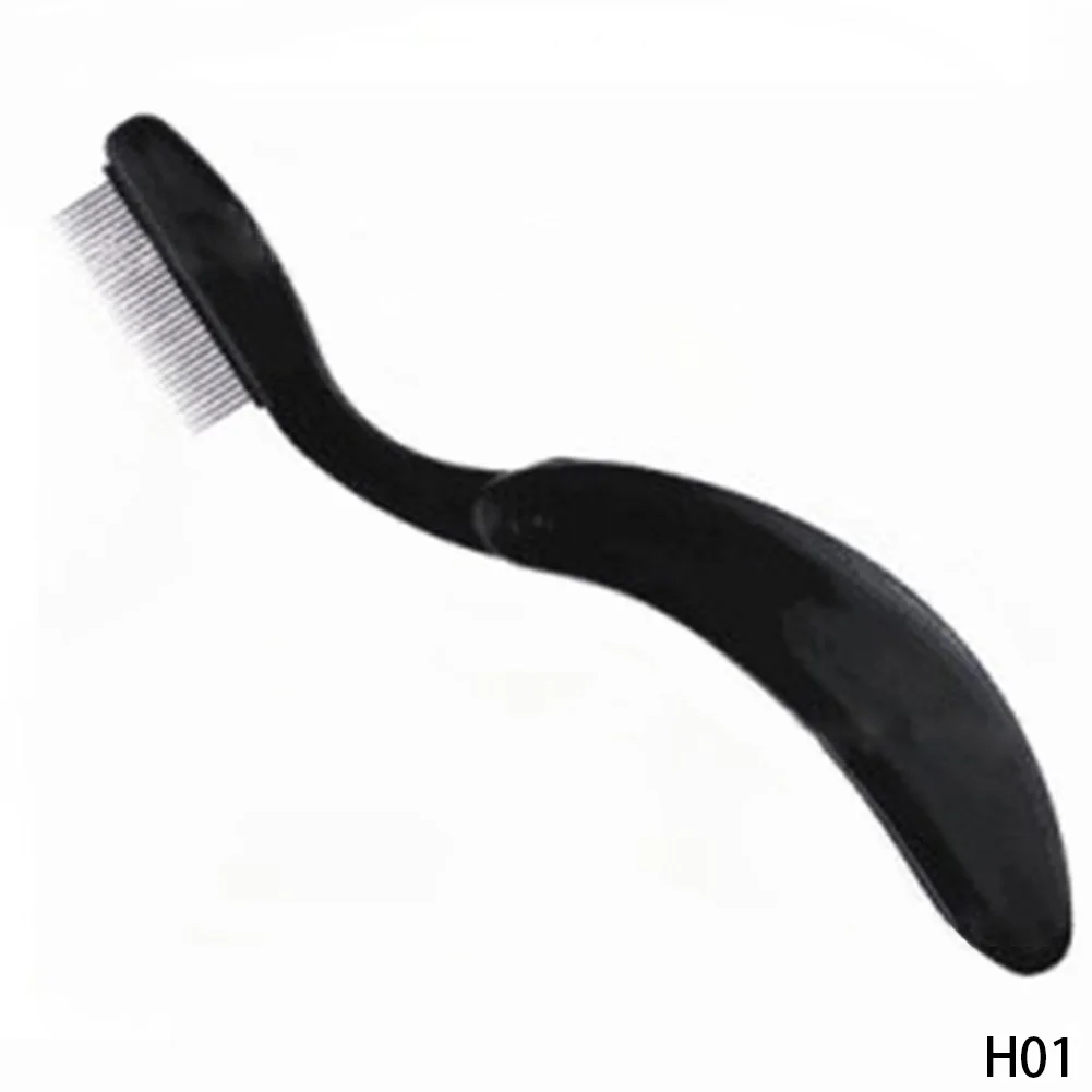 1 шт складной щипцы для завивки ресниц Красота макияж для ресниц сепаратор металлический щеточку для ресниц гребень тушь для ресниц Curl Крас...