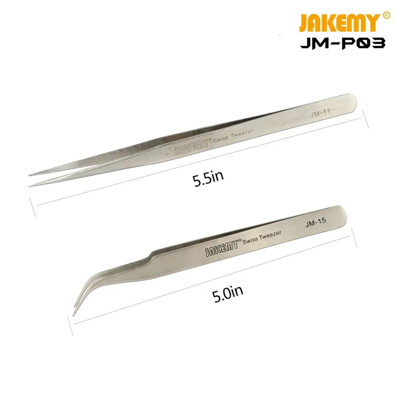 JAKEMY JM-P03 P04 Primary Finely Processed Portable DIY Repair Welding Tool Set soldering iron kit for mobile phone computer