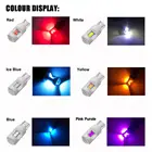 2 шт. T10 автомобиля 6LED Подсветка регистрационного номера лампы, распродажа 194 168 W5W 3030 SMD керамики 12V