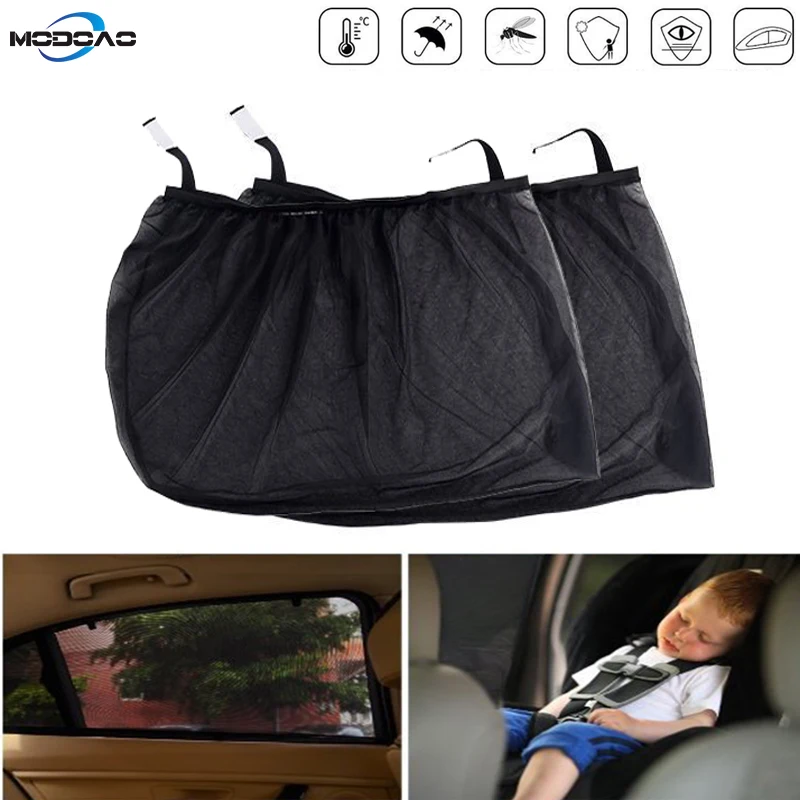 

Солнцезащитный козырек для заднего стекла автомобиля, Воздухопроницаемый Сетчатый козырек от солнца, защита от бликов от солнца, вредных У...