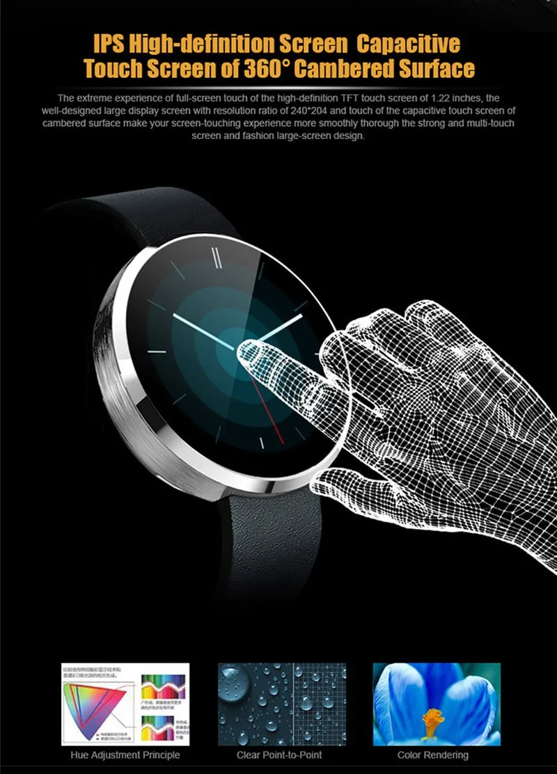 Водонепроницаемые Смарт часы DM360 с Bluetooth для IOS и Android|smart watch|watch for iossmartwatch smart watch |