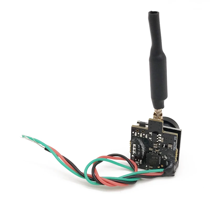 Мини VTX Cam 5 8G 48CH 100mW передатчик с CMOS 170 градусов 800TVL 4:3 AIO FPV камера для RC гоночного