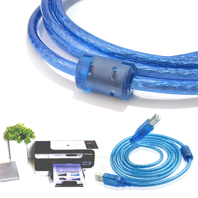 Кабель для принтера кабель с разъемом Usb 2 0 типа А на штырь-штырь 3 м камеры Epson Hp Canon