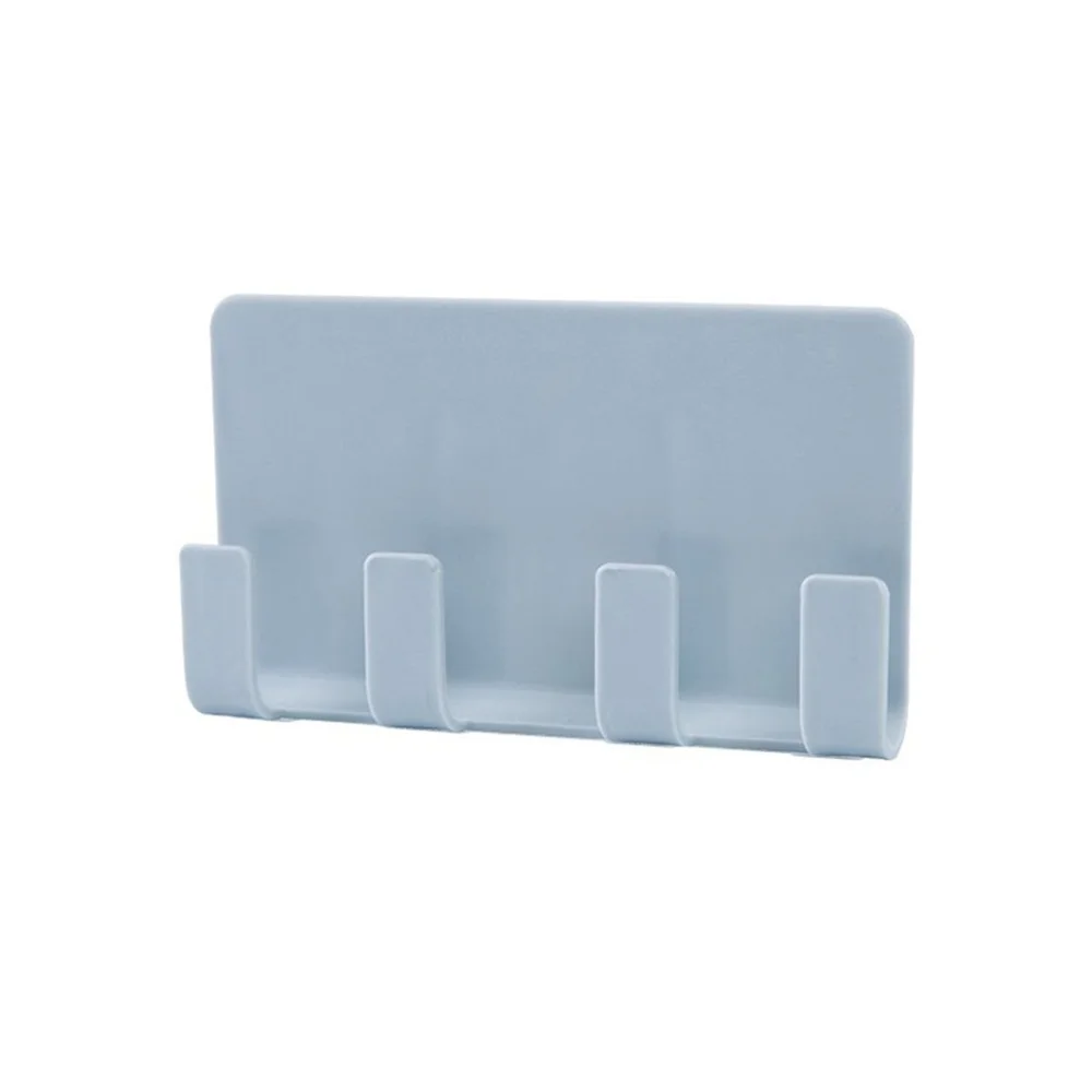 

Paste Mobile Phone Charging Stand Trace 4 Hook Storage Rack Sticky Mobile Phone Ipad Charging Stand Wall