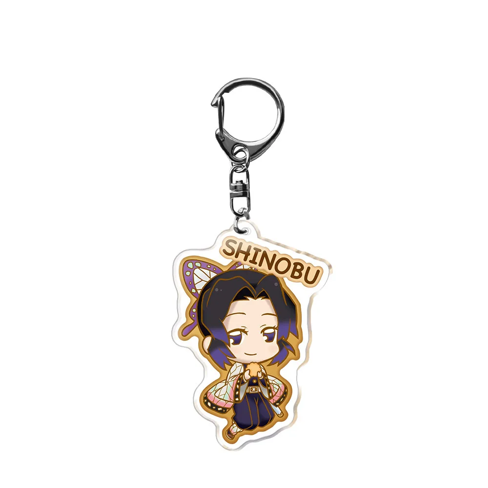 

New Hot Anime Demon Slayer Kamado Tanjirou Key Chains Kimetsu No Yaiba Rengoku Kyoujurou Key Ring Keychain That Brings Good Luck