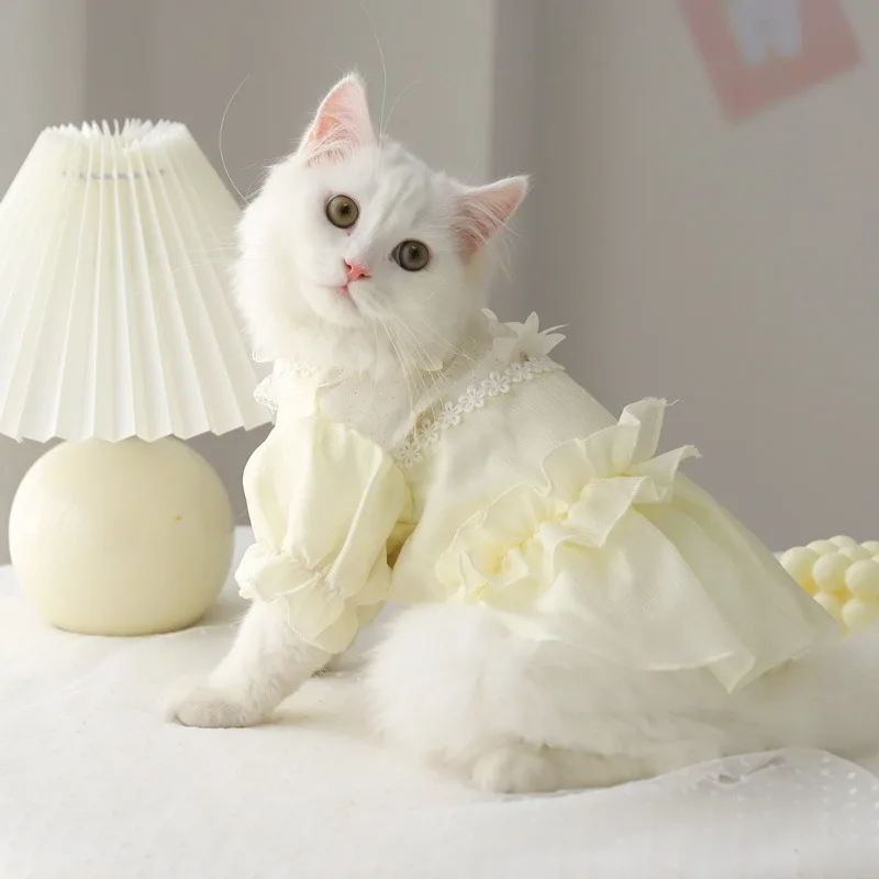 

Pet Clothes Wedding Dog Dress For Dogs Skirt Summer Princess Dog Dresses Clothes
